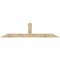 Ekena Millwork Portland Rough Sawn Timber Gable Bracket, Douglas Fir, 96"W x 24"H x 2"D x 6"F, 6/12 Pitch GBW096X24X0206POR00RDF - alternate 1